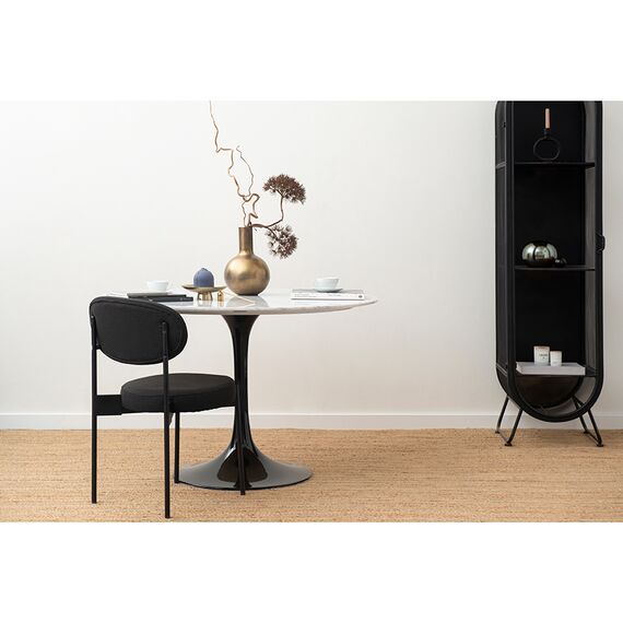 Стул Kaja, рогожка, черный, Bergenson Bjorn, изображение 5