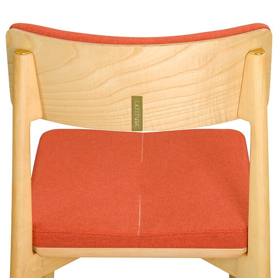 Стул Aska, рогожка, ясень/красный, LATITUDE, изображение 7