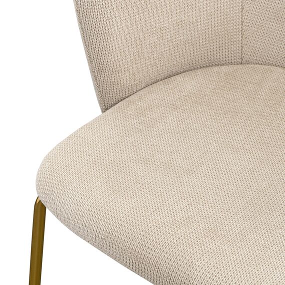 Стул Dwight, фактурный шенилл, светло-бежевый, Bergenson Bjorn, изображение 8