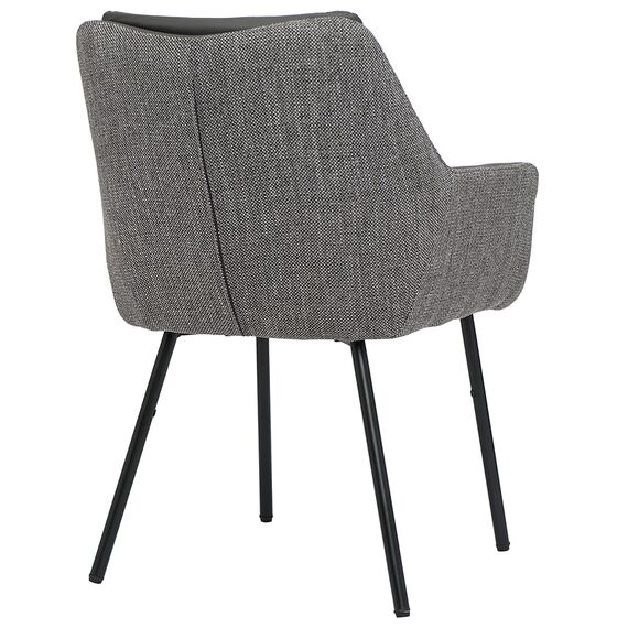 Стул Allar, экокожа, рогожка, серый, Bergenson Bjorn, изображение 11