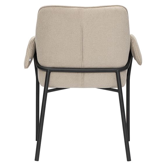 Стул Aline, шенилл, серо-бежевый, Bergenson Bjorn, изображение 5