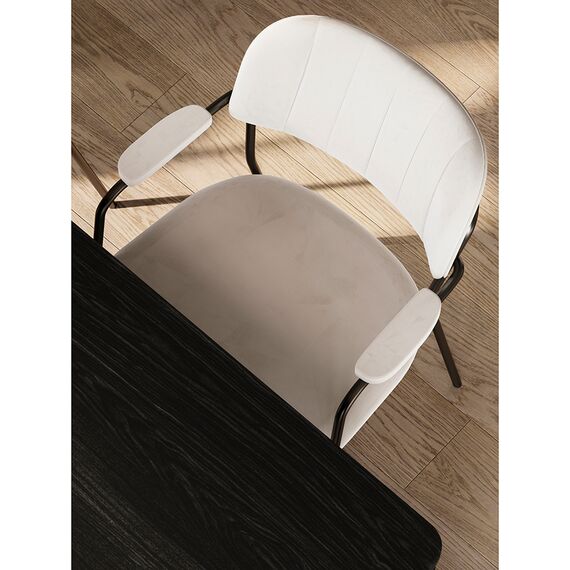 Стул Eirill, велюр, серо-бежевый, Bergenson Bjorn, изображение 12