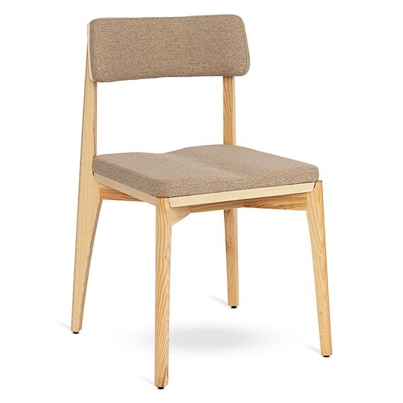 Стул Aska, рогожка, ясень/экрю, LATITUDE