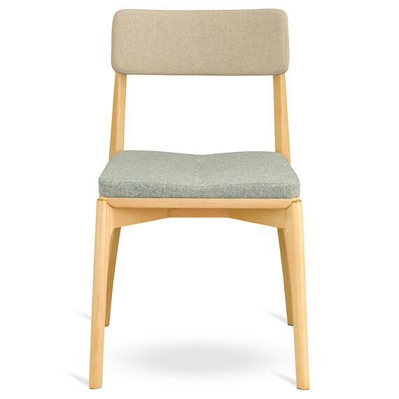 Стул Aska, рогожка, ясень/бежевый/зеленый, LATITUDE, изображение 6