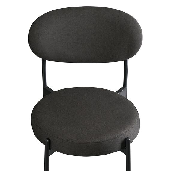 Стул Kaja, рогожка, черный, Bergenson Bjorn, изображение 11