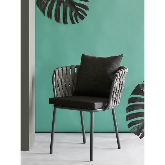 Стул Braid, серый/черный, Bergenson Bjorn, изображение 2