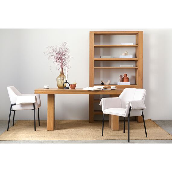 Стул Aline, шенилл, молочный, Bergenson Bjorn, изображение 17