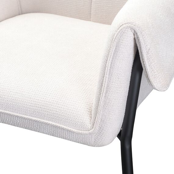 Стул Aline, шенилл, молочный, Bergenson Bjorn, изображение 15