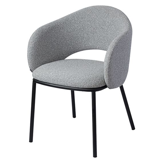 Стул Coastal, букле, дымчато-серый, Bergenson Bjorn