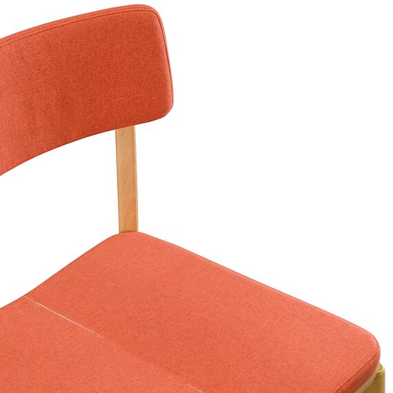 Стул Aska, рогожка, ясень/красный, LATITUDE, изображение 9