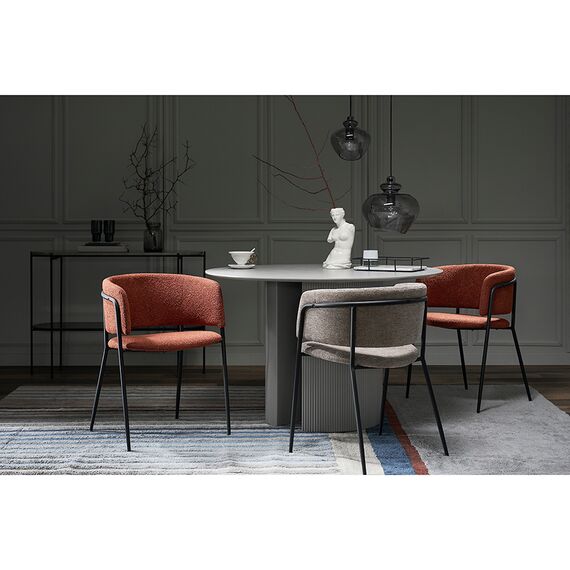 Стул Helning, букле, терракота, Bergenson Bjorn, изображение 4