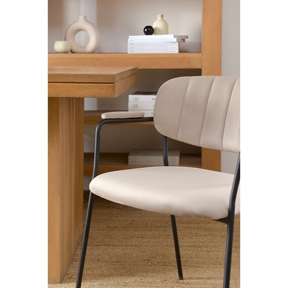 Стул Eirill, велюр, серо-бежевый, Bergenson Bjorn, изображение 2