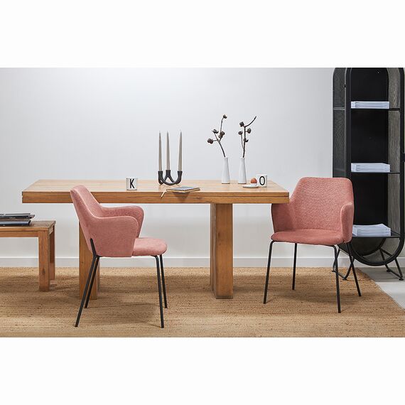 Стул Dwight, фактурный шенилл, коралловый, Bergenson Bjorn, изображение 14