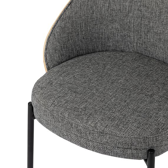 Стул Cloud, рогожка, грифельно-серый, Bergenson Bjorn, изображение 4