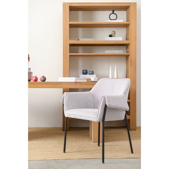 Стул Aline, шенилл, светло-серый, Bergenson Bjorn, изображение 17