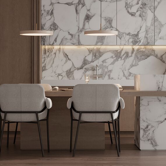 Стул Aline, шенилл, светло-серый, Bergenson Bjorn, изображение 9