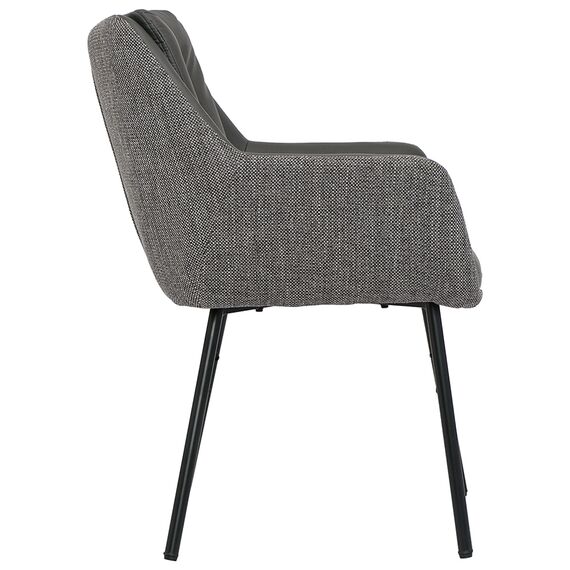 Стул Allar, экокожа, рогожка, серый, Bergenson Bjorn, изображение 10