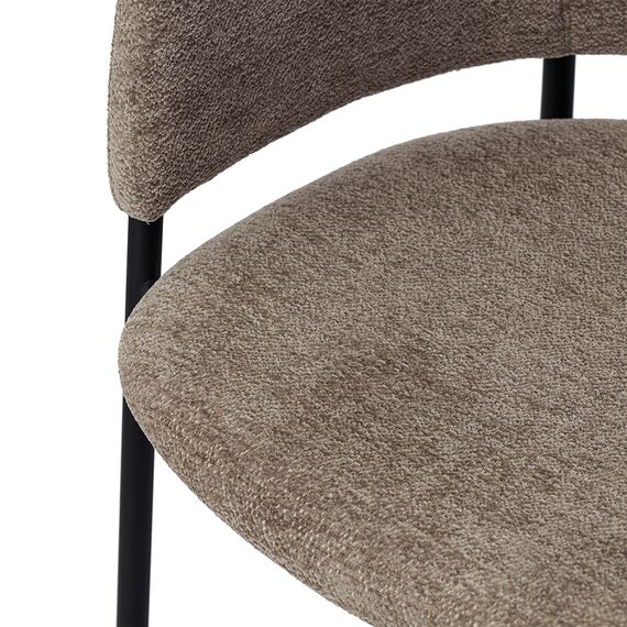 Стул Helning, мягкий шенилл, капучино, Bergenson Bjorn, изображение 3