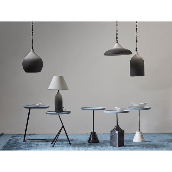 Столик приставной Sustainable collection, 38 см, серо-голубой/черный, Bergenson Bjorn, изображение 5