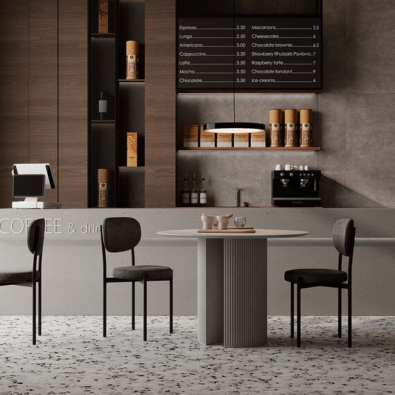 Стул Kaja, рогожка, черный, Bergenson Bjorn, изображение 3