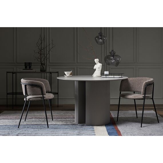 Стул Helning, мягкий шенилл, капучино, Bergenson Bjorn, изображение 4