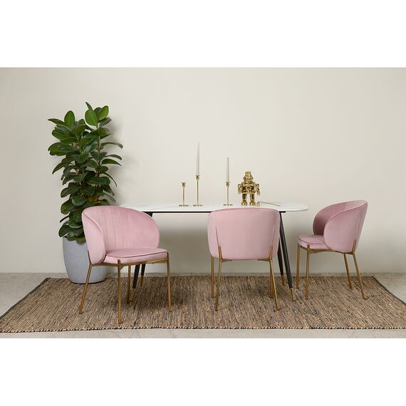 Стул Coral, велюр, пыльная роза, Bergenson Bjorn, изображение 14