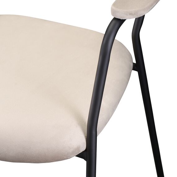 Стул Eirill, велюр, серо-бежевый, Bergenson Bjorn, изображение 16