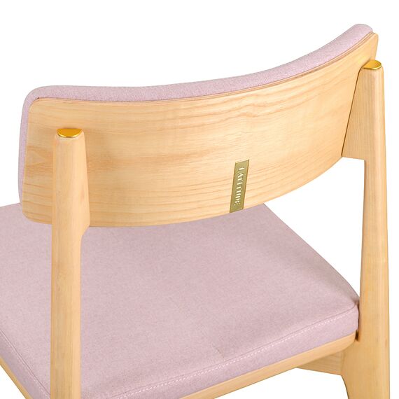 Стул Aska, рогожка, ясень/розовый, LATITUDE, изображение 6