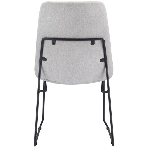 Стул Niels, рогожка, светло-серый, Bergenson Bjorn, изображение 13