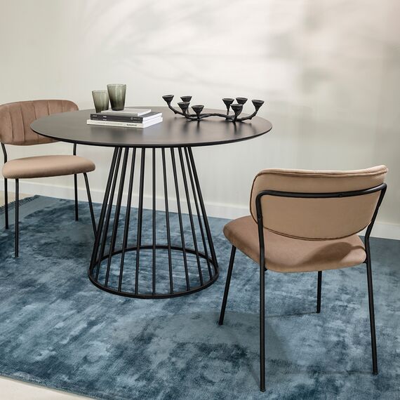 Стул Eirill, велюр, светло-коричневый, Bergenson Bjorn, изображение 3