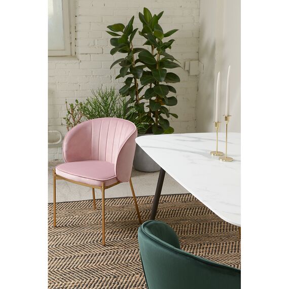 Стул Coral, велюр, пыльная роза, Bergenson Bjorn, изображение 13