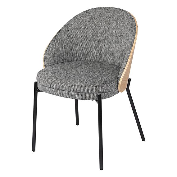 Стул Cloud, рогожка, грифельно-серый, Bergenson Bjorn