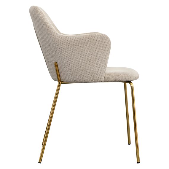 Стул Dwight, фактурный шенилл, светло-бежевый, Bergenson Bjorn, изображение 4