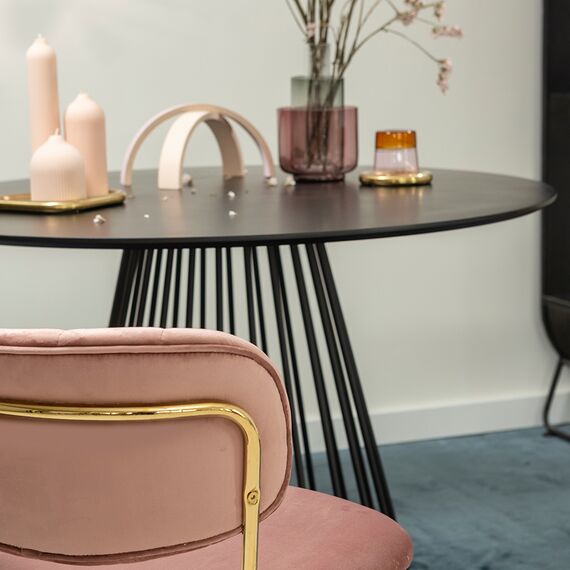 Стул Eirill, велюр, розовый, Bergenson Bjorn, изображение 5