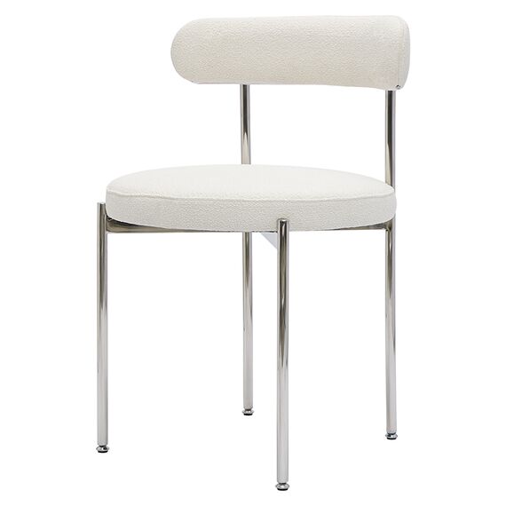 Стул Loter, букле, белый, Bergenson Bjorn