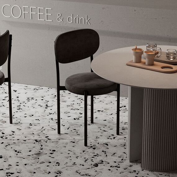 Стул Kaja, рогожка, черный, Bergenson Bjorn, изображение 2