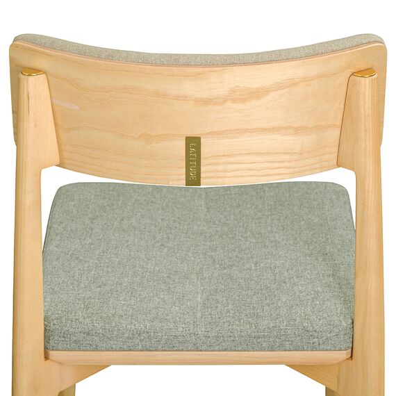 Стул Aska, рогожка, ясень/бежевый/зеленый, LATITUDE, изображение 8