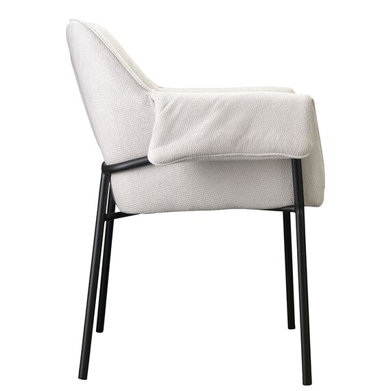 Стул Aline, шенилл, молочный, Bergenson Bjorn, изображение 11