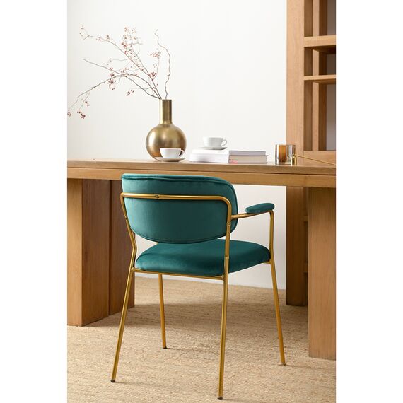 Стул Eirill, велюр, темно-зеленый, Bergenson Bjorn, изображение 5