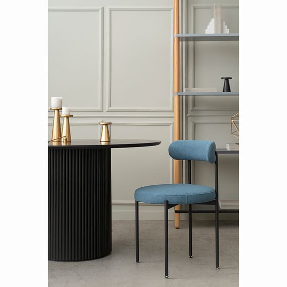 Стул Loter, букле, темно-синий, Bergenson Bjorn, изображение 2