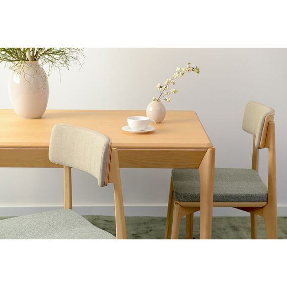 Стул Aska, рогожка, ясень/бежевый/зеленый, LATITUDE, изображение 5