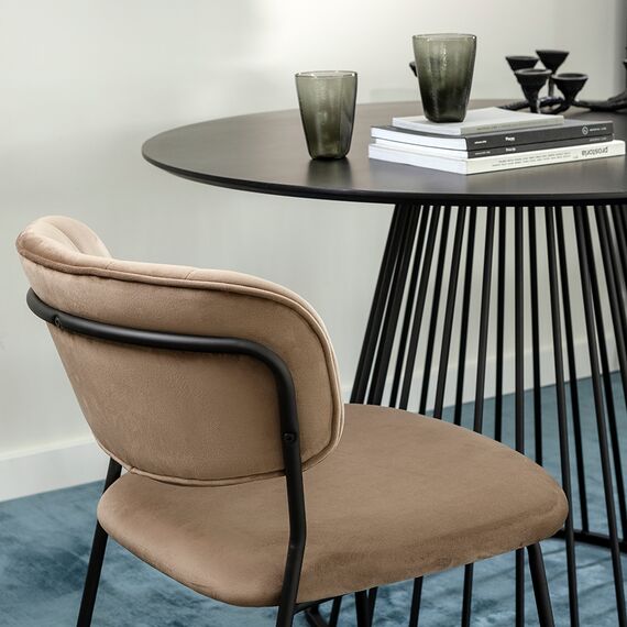 Стул Eirill, велюр, светло-коричневый, Bergenson Bjorn, изображение 12