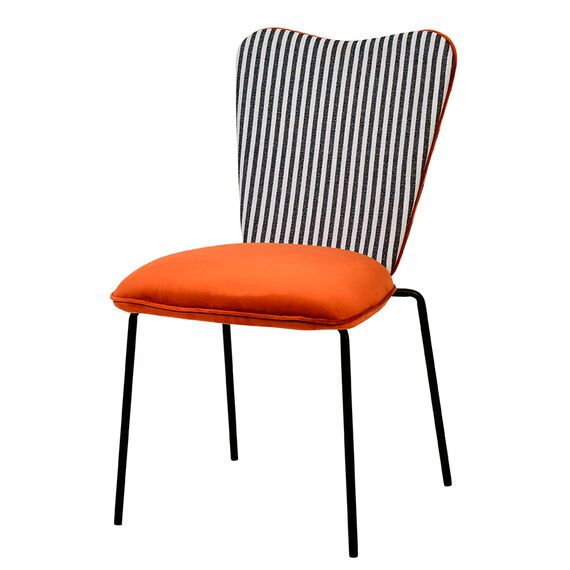 Стул Pompadour, велюр, терракотовый, Bergenson Bjorn