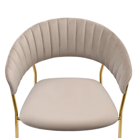 Стул Stefany, велюр, серый, Bergenson Bjorn, изображение 12