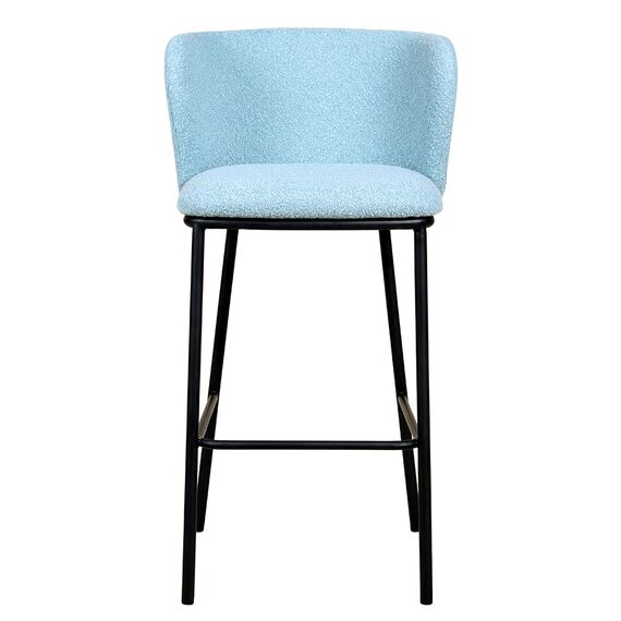 Стул барный Foggy, букле, голубая пудра, Bergenson Bjorn, изображение 2