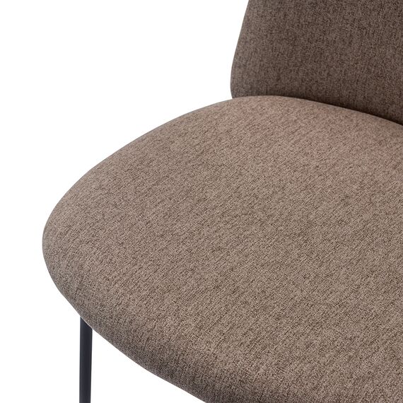 Стул барный Niels, рогожка, темно-коричневый, Bergenson Bjorn, изображение 15