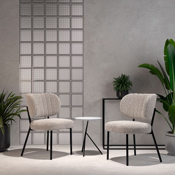 Стул Robbi, букле, серо-бежевый, Bergenson Bjorn, изображение 9