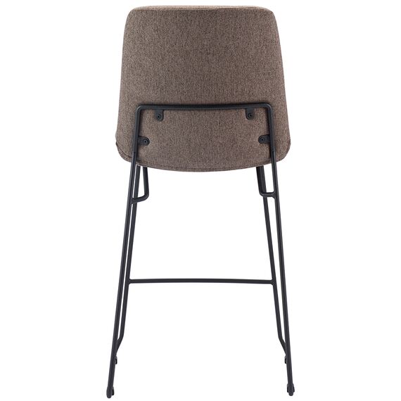Стул барный Niels, рогожка, темно-коричневый, Bergenson Bjorn, изображение 13