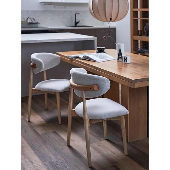 Стул Stone, мягкий шенилл, кремовый, Bergenson Bjorn, изображение 7