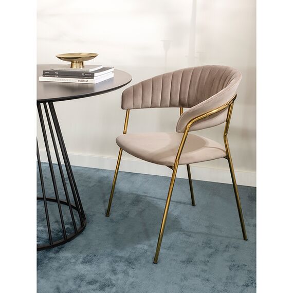 Стул Stefany, велюр, серый, Bergenson Bjorn, изображение 7